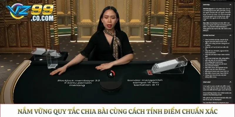 Nắm vững quy tắc chia bài cùng cách tính điểm chuẩn xác