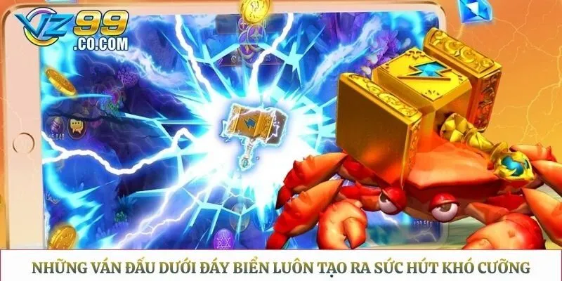 Những ván đấu dưới đáy biển luôn tạo ra sức hút khó cưỡng 