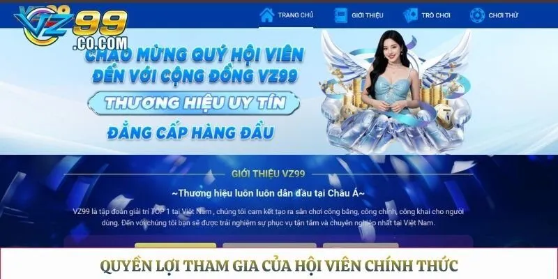 Quyền lợi tham gia của hội viên chính thức